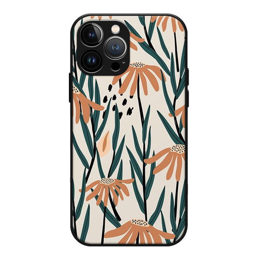 Floral Design Aesthetic Case For Iphone