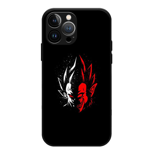 Black Anime Design Case For Iphone