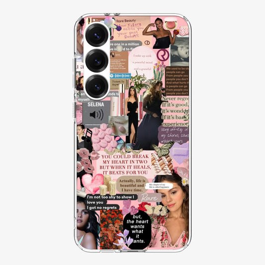 The Heart Wants Aesthetic Case For Samsung