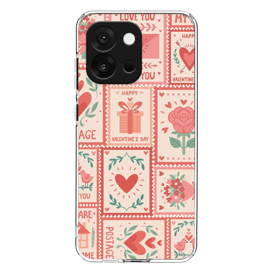 Love Stamps Premium Case For One Plus