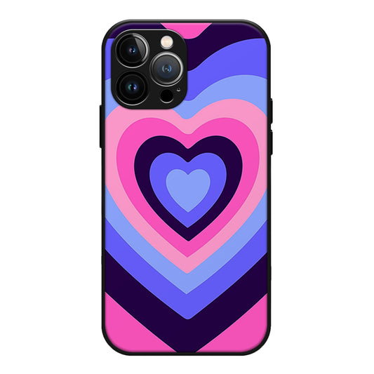 Multiple Colour Heart Pattern Case For Iphone