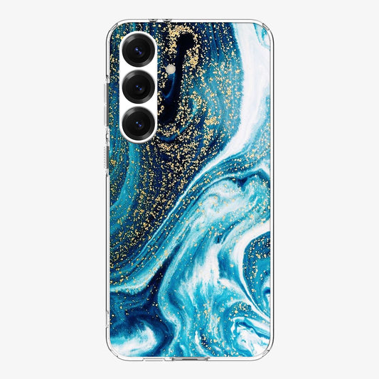 Sea Blue Pattern Case For Samsung