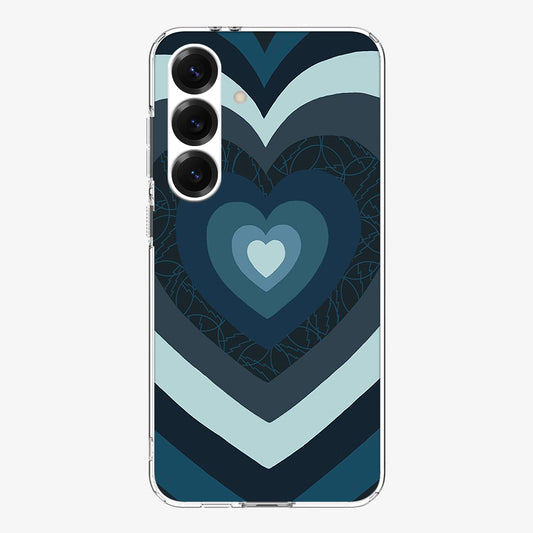 Blue Heart Aesthetic Case For Samsung