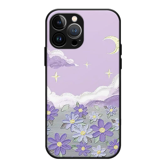 Lavender Floral Case For Iphone