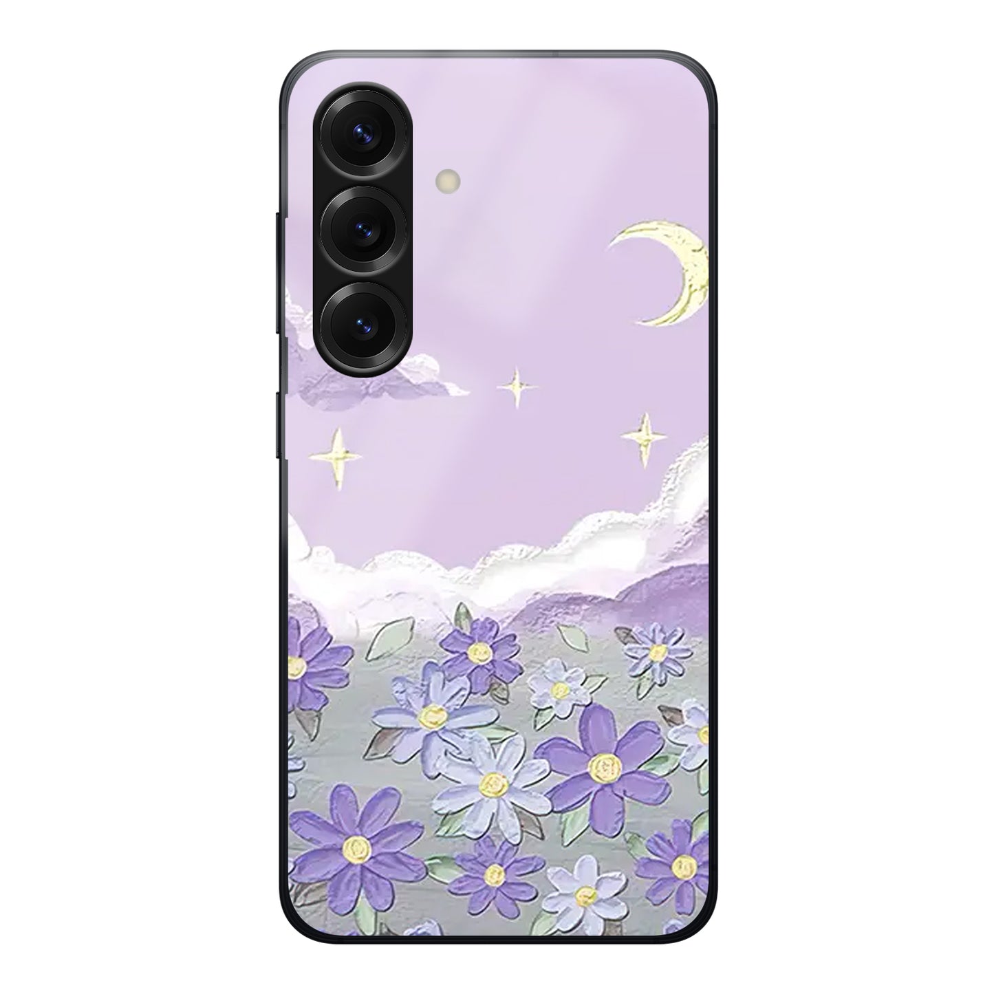 Lavender Floral Case For Samsung