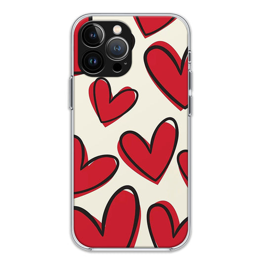 Love Sketch Aesthetic Phone Case For IPhone