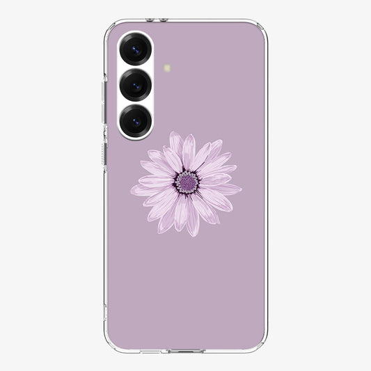 Purple Flower Full Case For Samsung