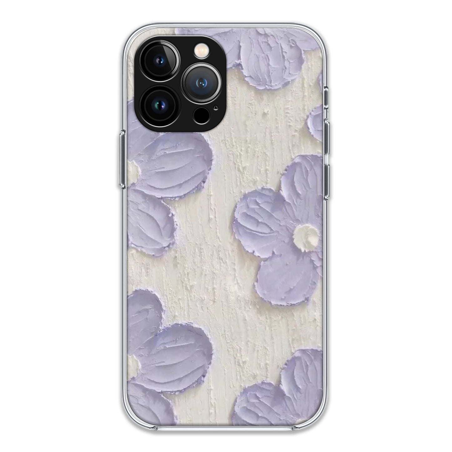Lavender Floral Premium Case For Iphone