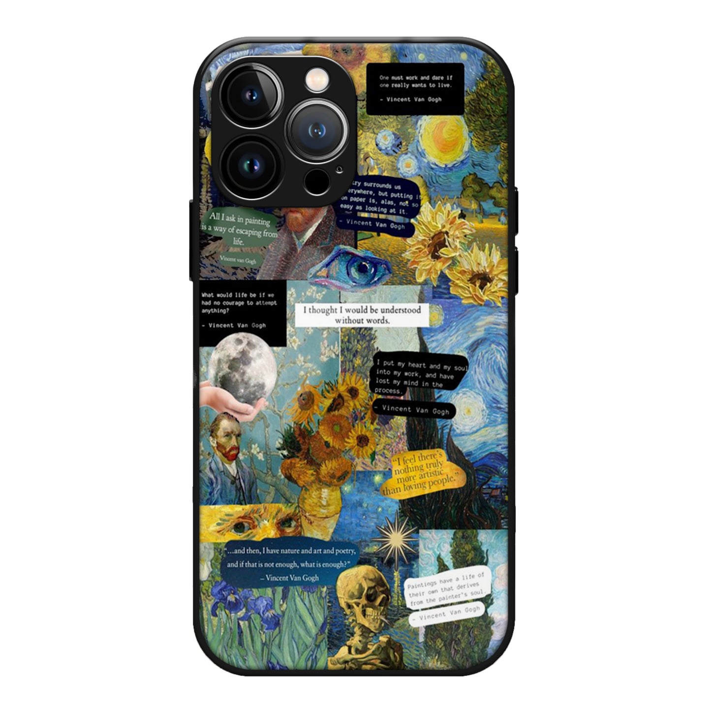 Aesthetic Floral Marble Glass Case 3Brocases