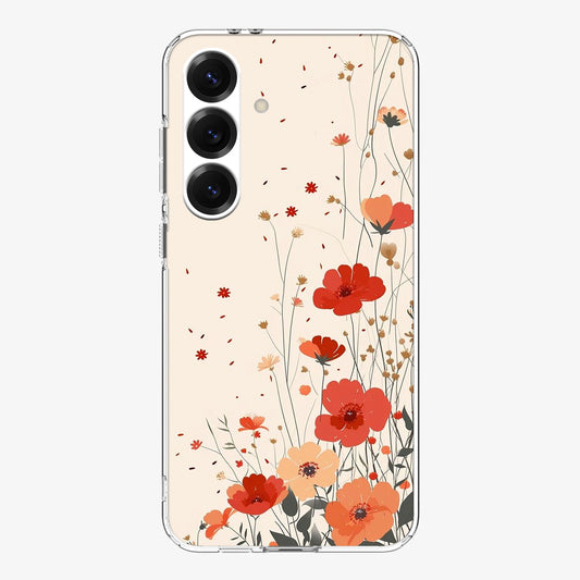 Floral Aesthetic Case For Samsung
