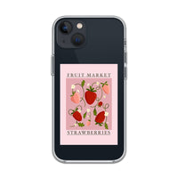 Sweet Strawberry Aesthetic Sticker Case