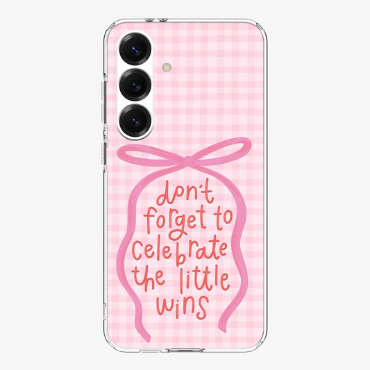 Positive Vibes Bow Case For Samsung