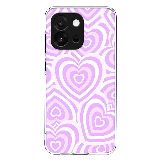 Heart lavender Case For One Plus