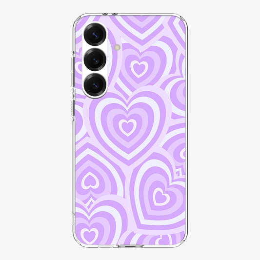 Purple Heart Case For Samsung