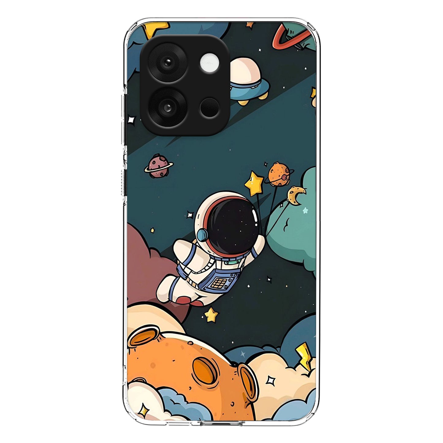 Cartoon Astronaut Case For One Plus