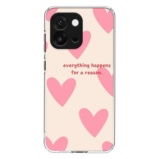 Peach Heart Premium Case For One Plus