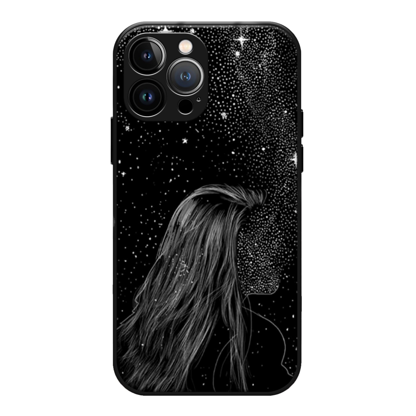 Dark Black Gothic Glass Case 3Brocases