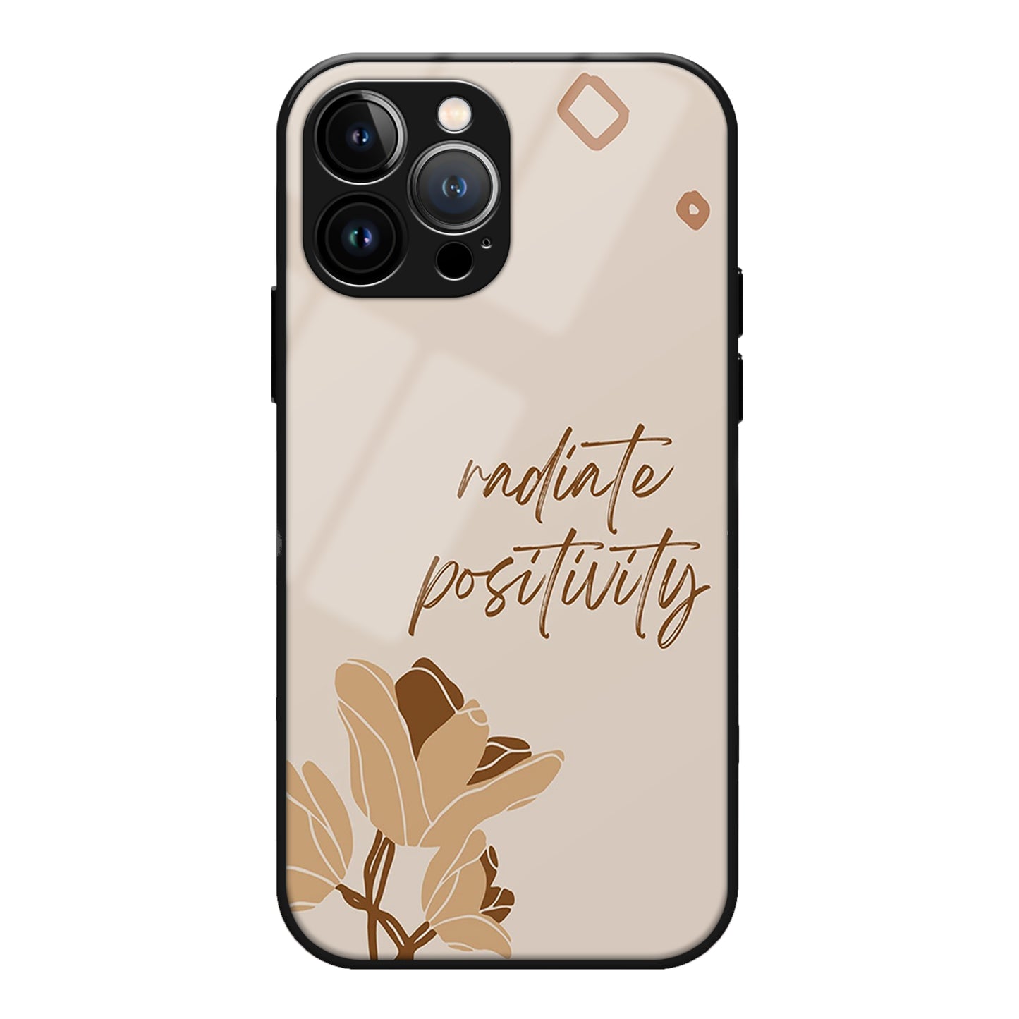 Radiate Positivity Glass Case 3Brocases