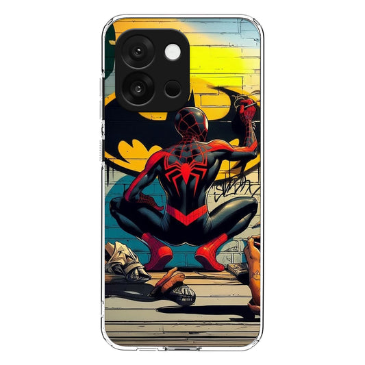 Black Spider Man Case For One Plus