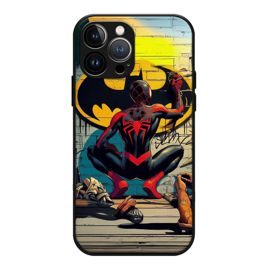 Black Spider Man Case For Iphone