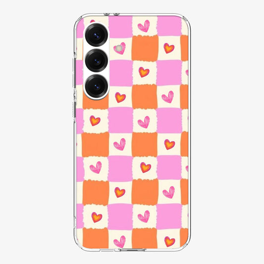 Love Patchwork Aesthetic Case For Samsung