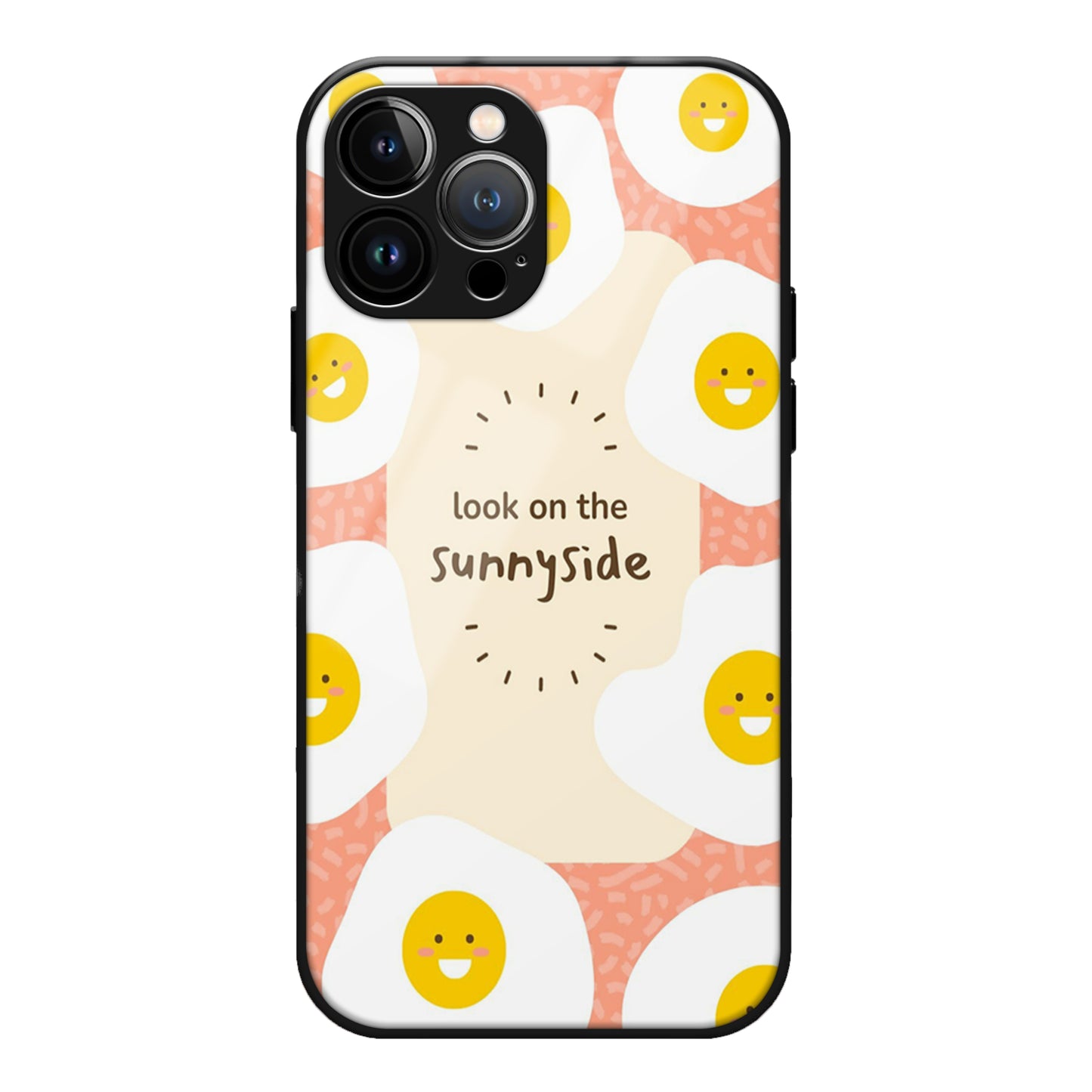 Look On Sunny Side Premium Glass Case 3Brocases