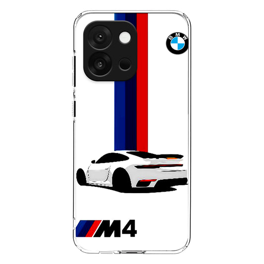 BMW White Case For One Plus