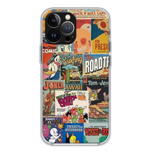 Comic Aesthetic Case For Iphone