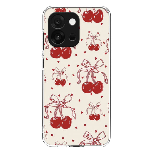 Cherry Love Bow Case For One Plus