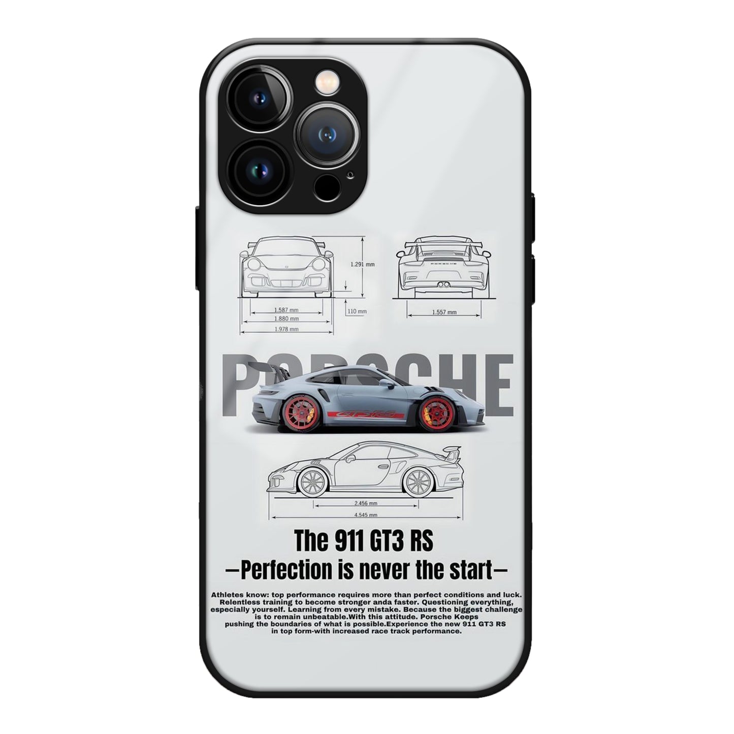 911 GT3 Glass Case