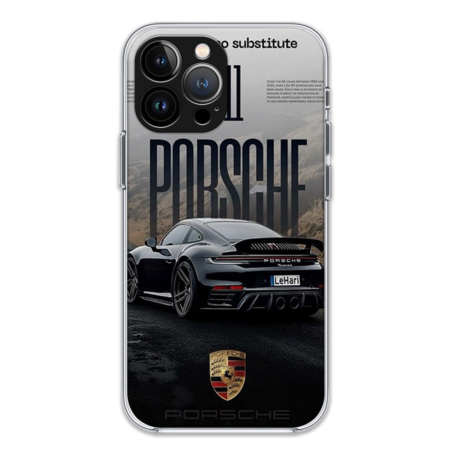 Elegance Porsche Case For Iphone