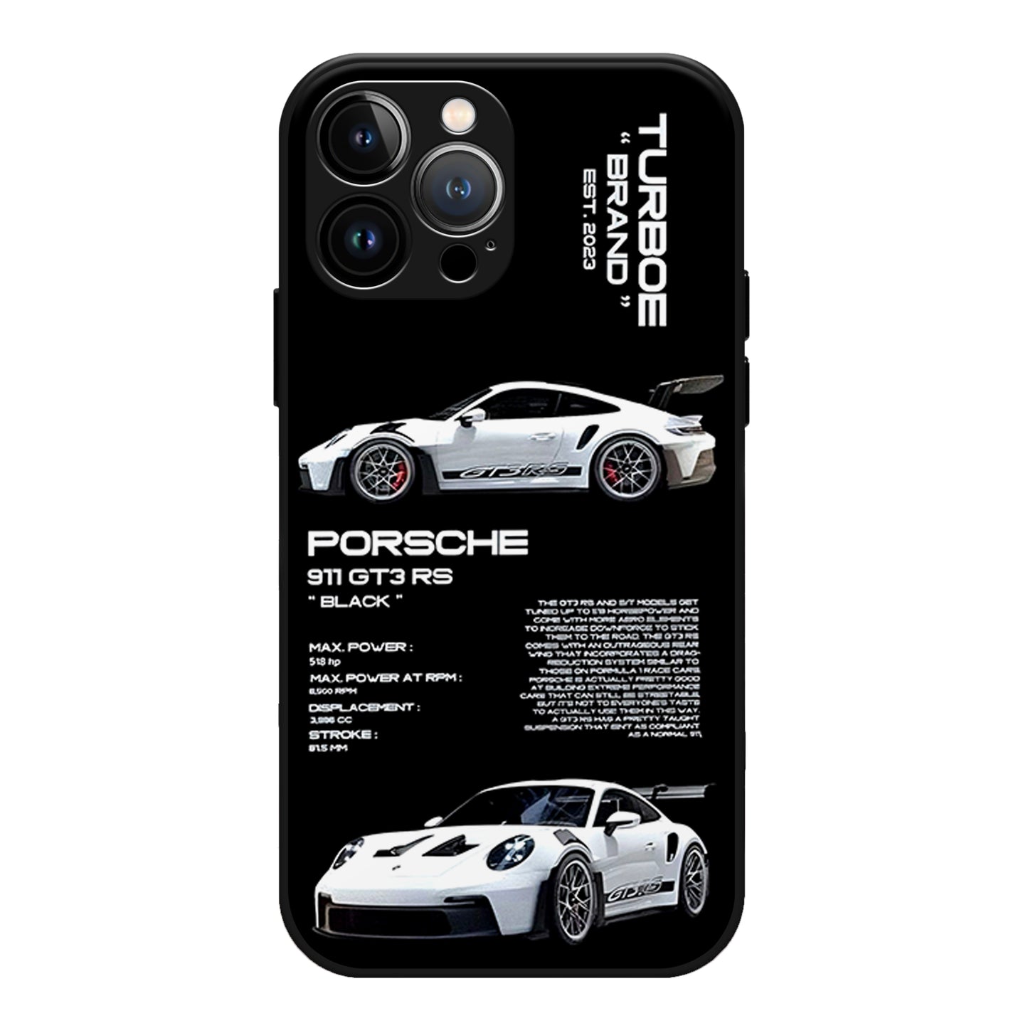 Black Porsche Case For Iphone