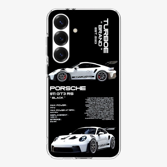 Black Porsche Case For Samsung