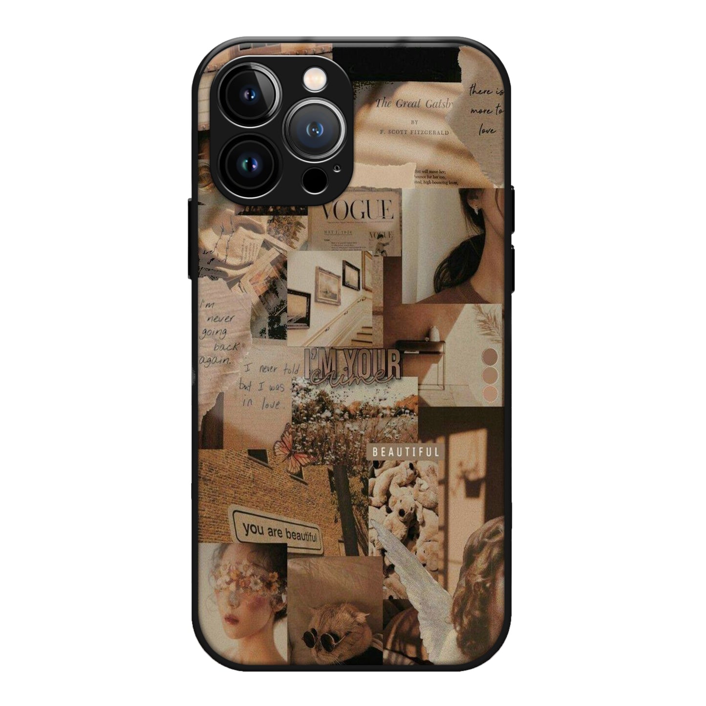 Aesthetic Book Scenery Glass Case 3Brocases