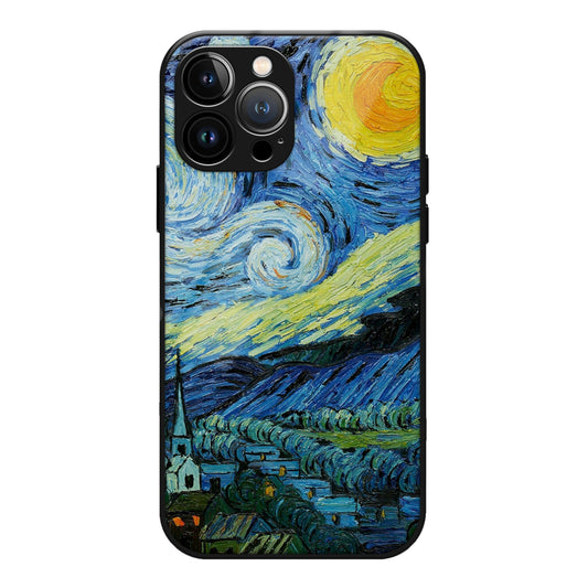 Van Gogh Starry NIght Glass Case 3Brocases