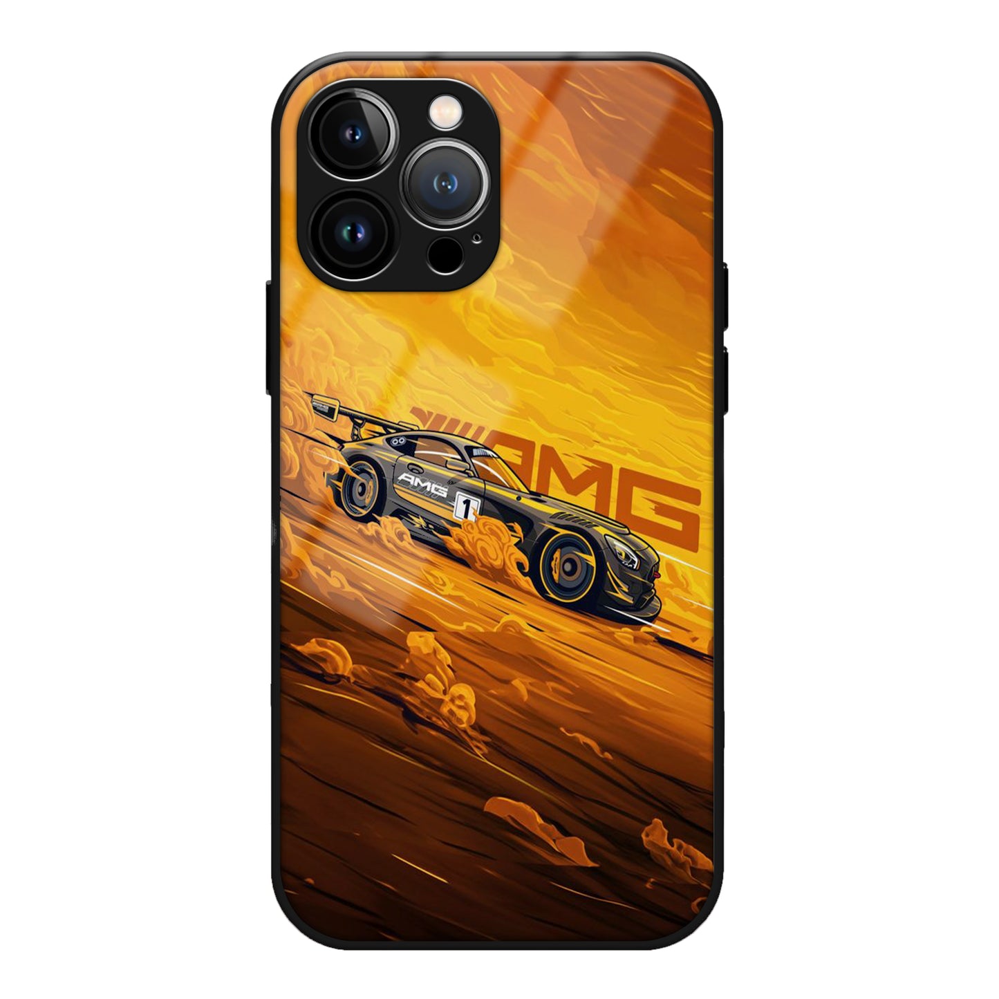 AMG Car Aesthetic Glass Case 3Brocases