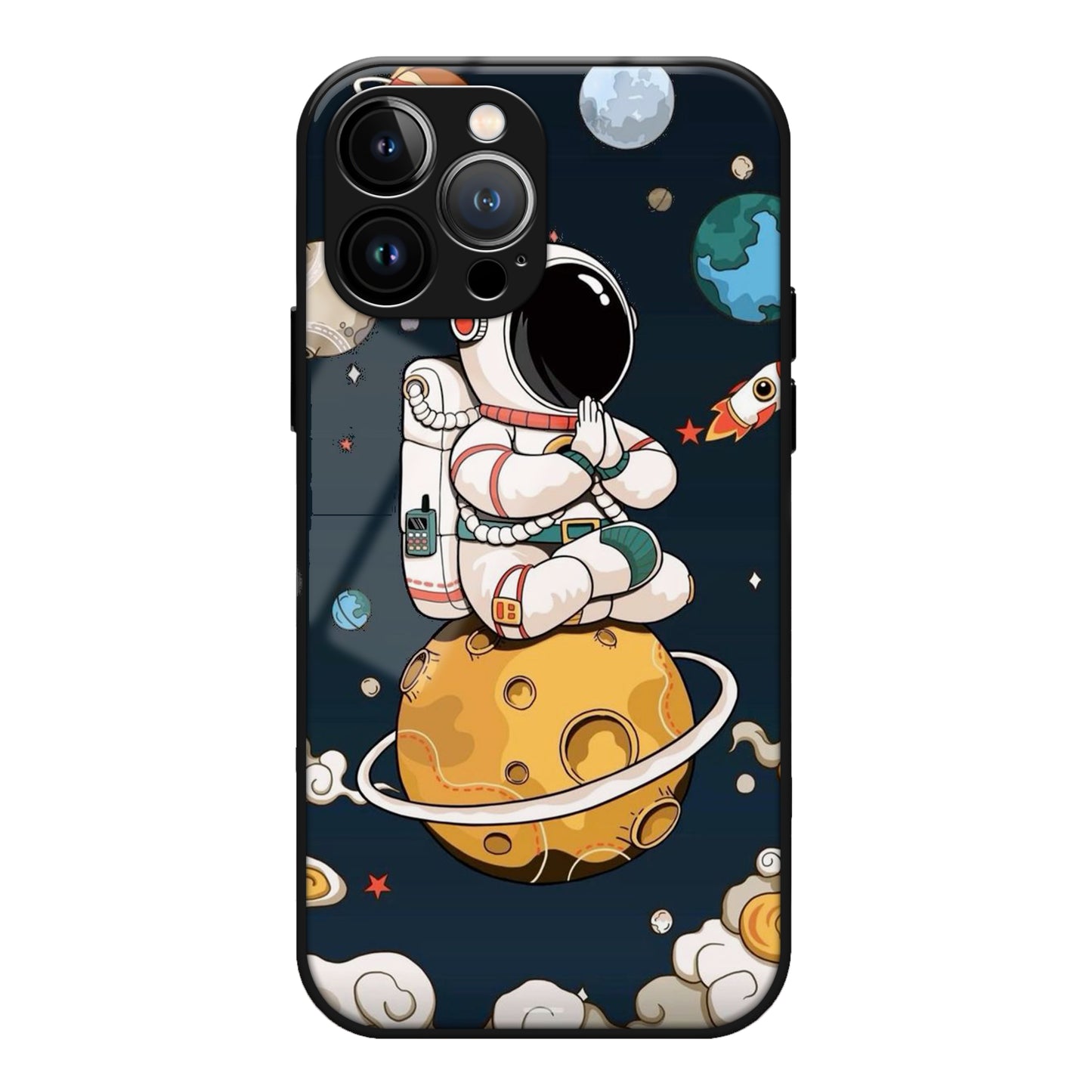 Astranaut Phone Glass Case 3Brocases