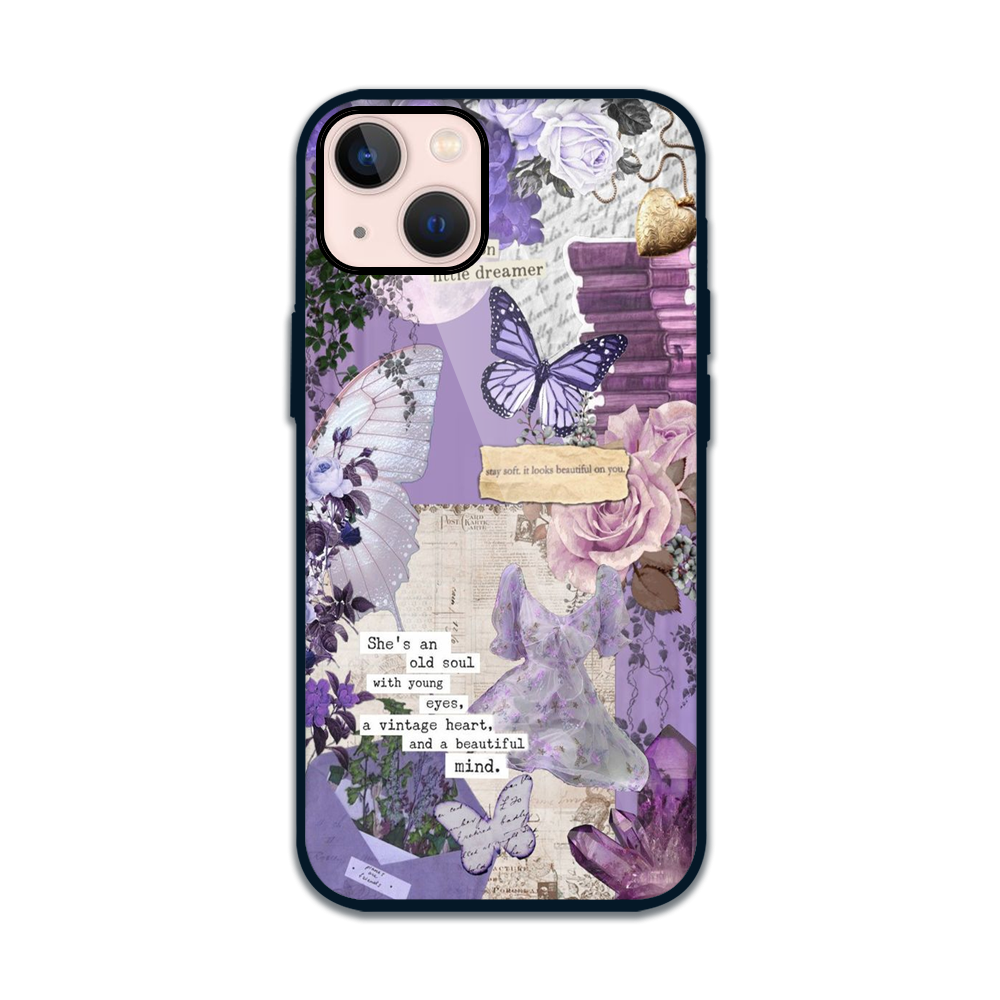 Beautiful Mind Butterfly Glass Case 3Brocases