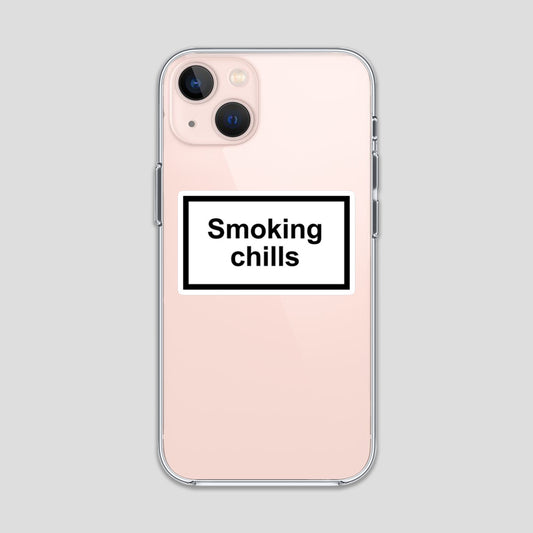 Smoke Chills Stickers Clear Cases 3Brocases