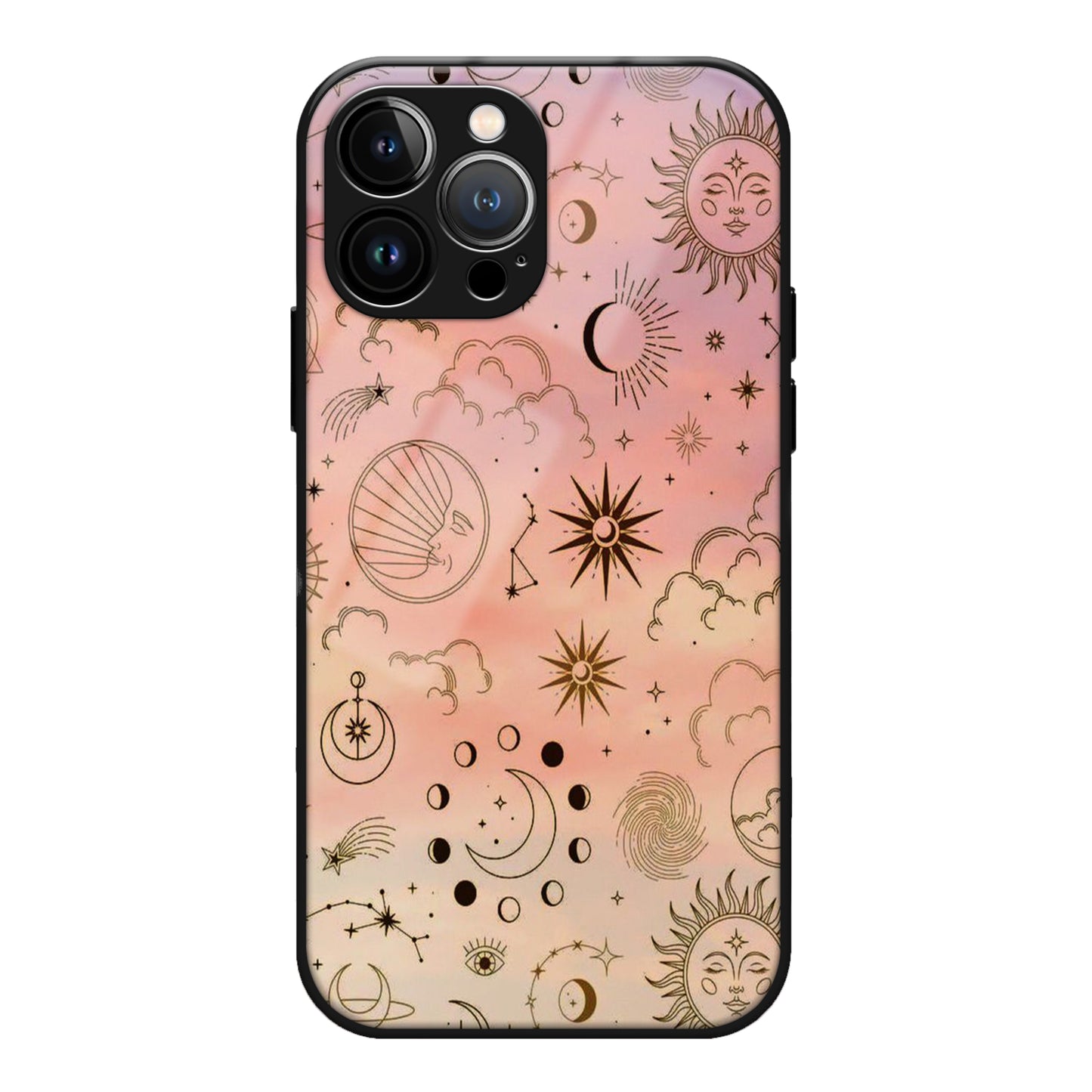 Aesthetic Design Scenery Glass Case 3Brocases