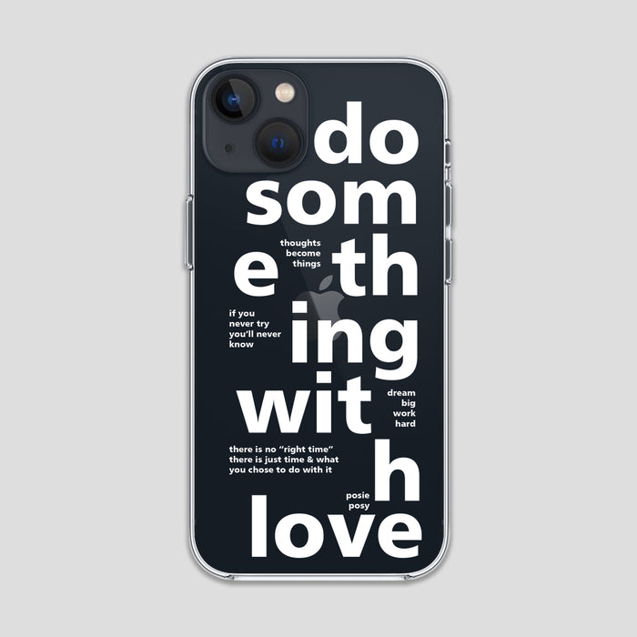 Do Something Stickers Clear Cases