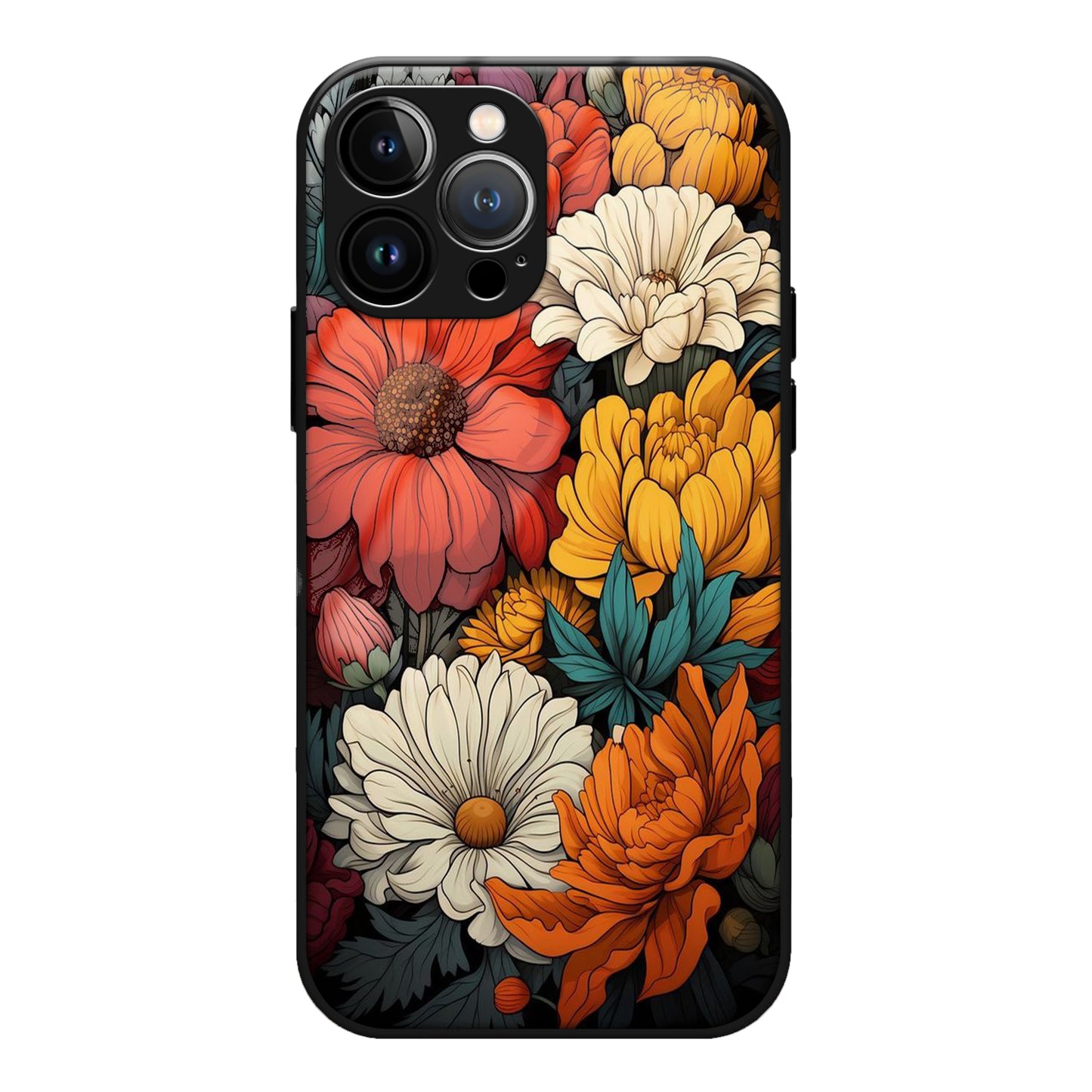 Flower Nature Aesthetic Glass Case 3Brocases