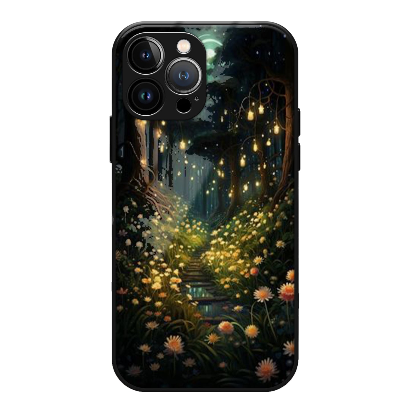 Forest Nature Aesthetic Glass Case 3Brocases