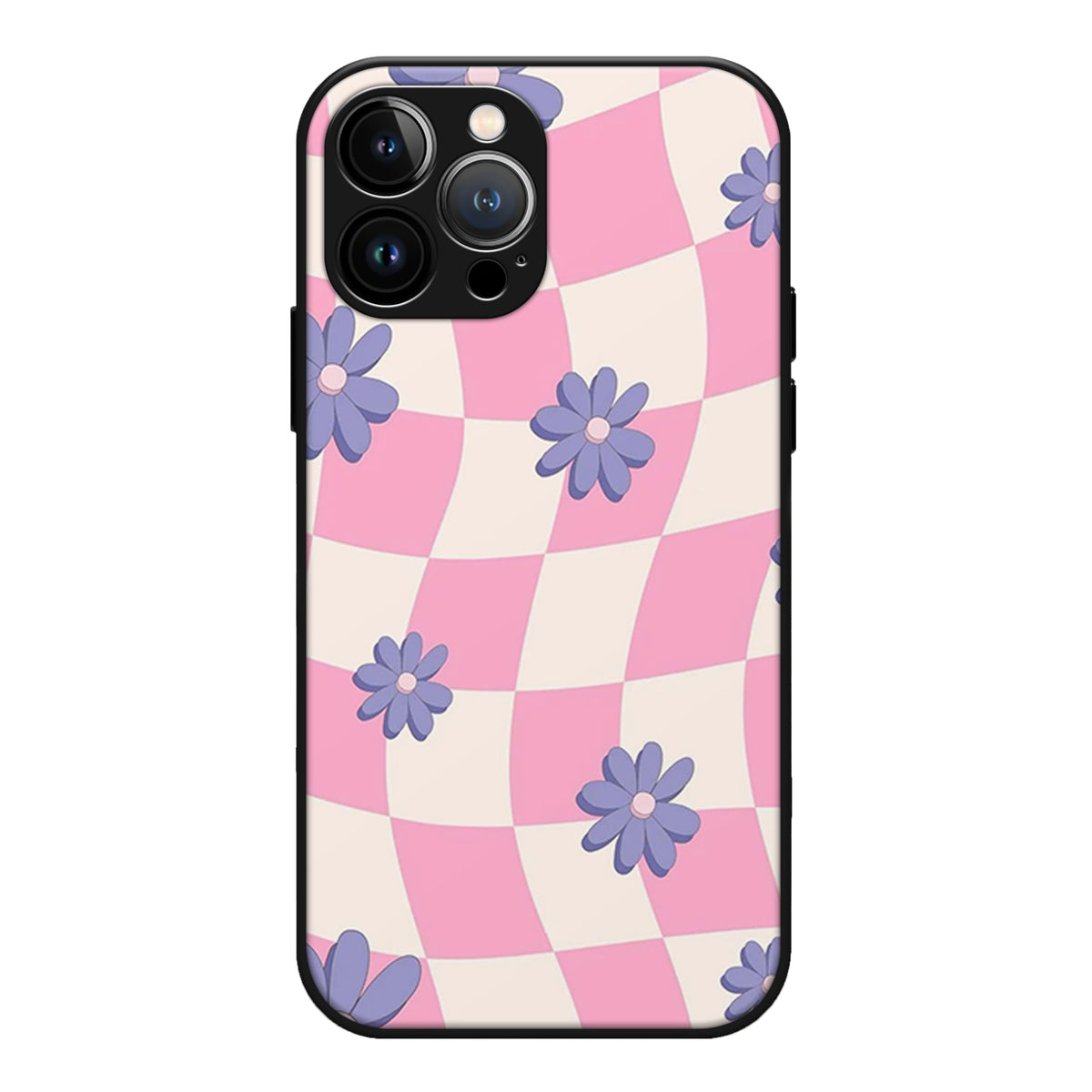 Groovy Floral Check Case