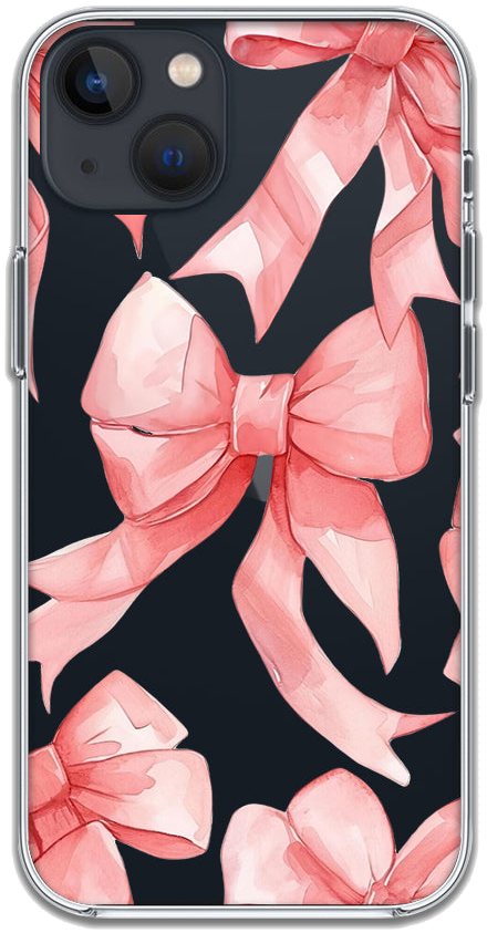 Pink Bow Coquette sticker case
