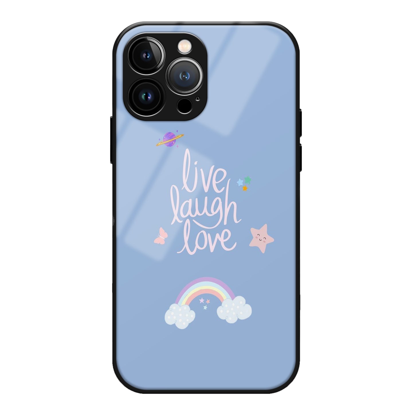 Live Lough Love Aesthetic Glass Case 3Brocases