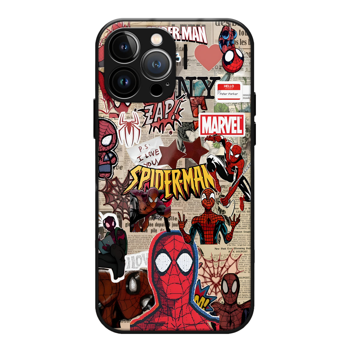 Marvel Spiderman Glass Case