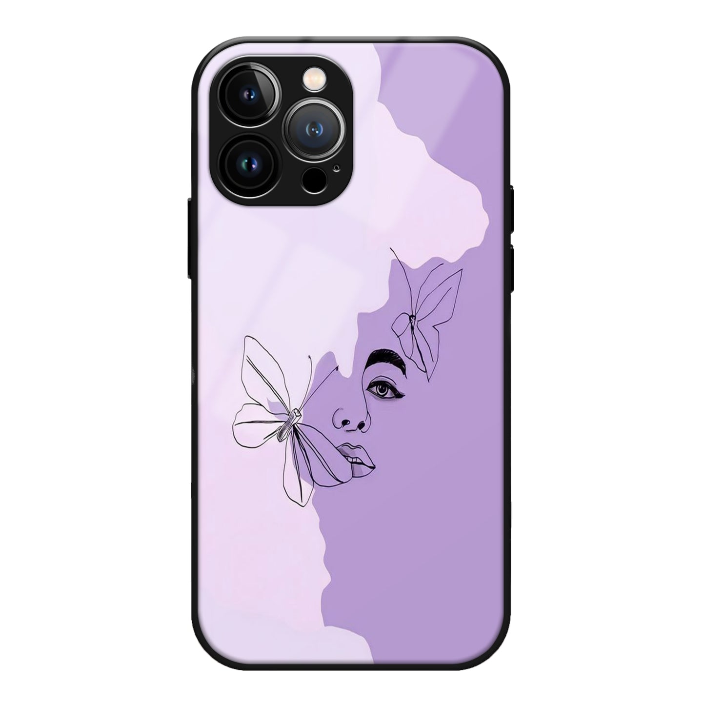 Nature Girl Scenery Aesthetic Glass Case 3Brocases