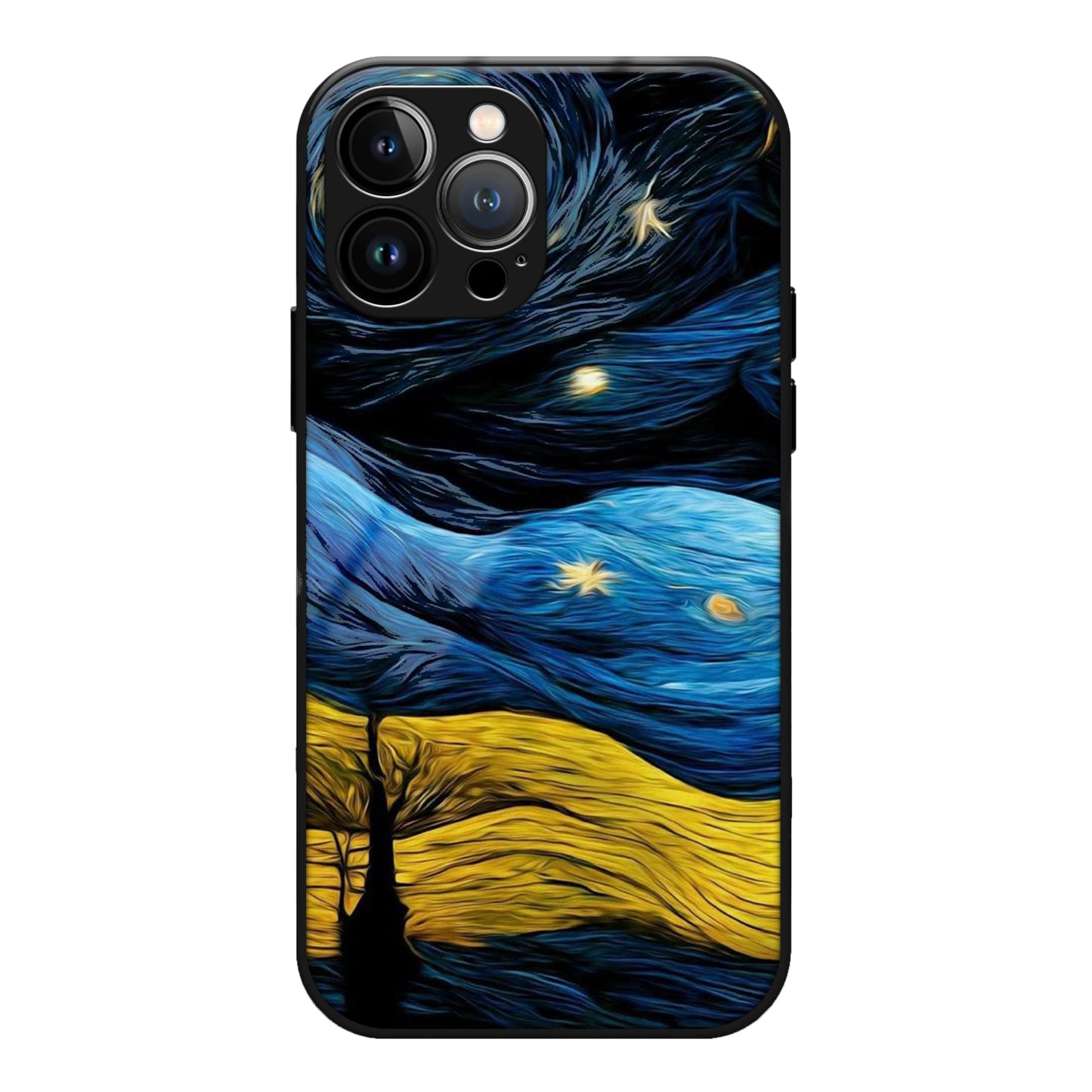Night Scenery Glass Case 3Brocases