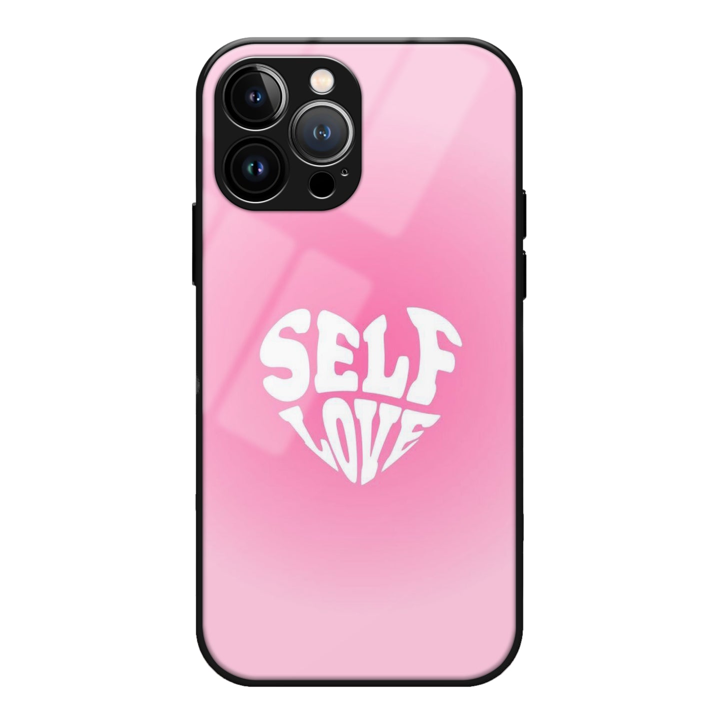 Self Love Aura Aesthetic Glass Case 3Brocases
